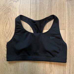 Nike Women's Sleek Black Sports Bra